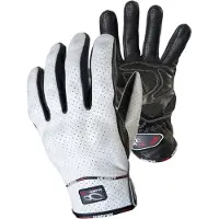 MUGENRACE Aeroflux Gants Blanc Noir Perforés Taille 2XL