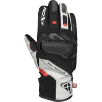Ixon Pro Knarr Lady Noir Gris Rouge Imperméable Gants Moto Taille S