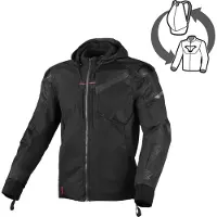 Macna Distec, veste en textile ,Noir ,L
