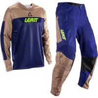 Leatt 3.5 V26 Long Sleeve Off-road Set Beige,Bleu XL Homme