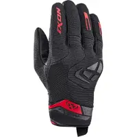 Ixon Mig 2 Noir Rouge Gants Moto Taille M