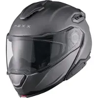 NEXX X.Lifetour Plain Mat Titan Casque Modulable Taille M