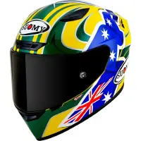 Suomy Track-1 Troy Bayliss Replica 2005 E06 Casque Intégral Taille 2XL