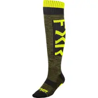 FXR Moto Logo Chaussettes de motocross Taille