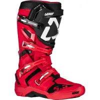 Leatt 5.5 FlexLock Black Red Motocross Boots Taille 40.5
