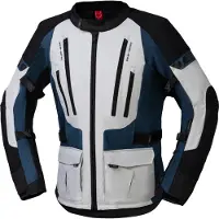IXS Lennik-ST Veste Moto Textile Grise Noire Bleue Taille 5XL