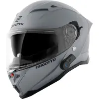 Bogotto H153 BT Gris Bluetooth Casque Taille S