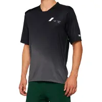 100% maillot manches courtes 100% hommes Celium , Charcoal - Noir Gris, L
