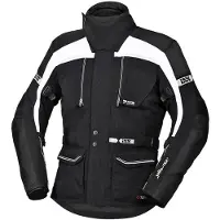 IXS Tour Traveller-ST Veste Moto Textile Noire Blanche Taille 3XL