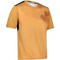 Leatt Hommes, Maillot de cyclisme, MTB Trail 1.0 (S), Orange, S
