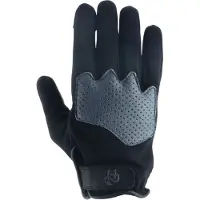 Helstons Dune Perforated Leather Gloves Noir 8 Homme