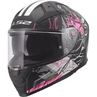 LS2 FF811 VECTOR II DARFLO Casque intégral noir mat-rose XS XS en bleu/rose/noir