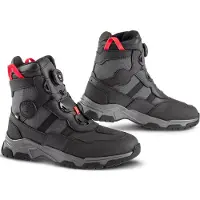 Falco Arrakis 2, chaussures imperméables ,Noir/Gris/Rouge ,45 EU