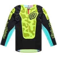 Troy Lee Designs Se Pro Myth Long Sleeve Jersey Noir M Homme