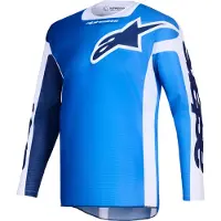 Alpinestars Maillot RACER AIR PORTL, (bleu/blanc, taille S)