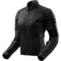 Rebelhorn Veste de moto en textile Scandal 3 pour femme, noire, 6XL