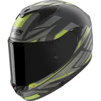 Nolan Casque X-904 Ultra Carbon Rombo, gris/vert, XS (55)