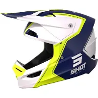 Shot Race Gear Furious Off-road Helmet Blanc 2XL