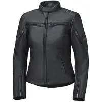 Held Veste en cuir de moto Cosmo 4 pour femme, noir, 42