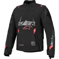 Alpinestars Harok Pro, veste textile DrystarXF ,Noir/Gris Foncé/Rouge ,XXL