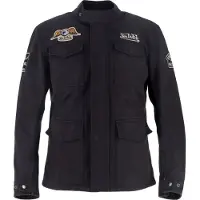 Von Dutch X Helstons Warrior Veste textile pour moto, noir, XL