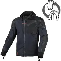Sonstiges Veste textile de moto Macna Distec, bleu/noir, taille M