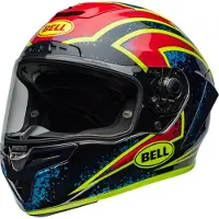 Bell Casque Race Star DLX Flex - Rouge brillant/Argent