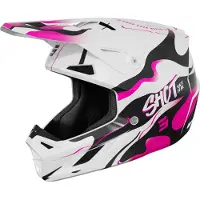 Shot Race Gear Speed Beast Off-road Helmet Blanc XS