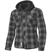 Held Lumberjack II Noir Gris Blouson Textile Taille 4XL