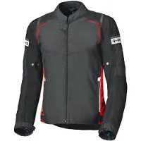 Held Savona Top blouson textile moto étanche pour femmes, noir/rouge, 2XL