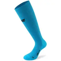 Lenz Compression 2.0 Merino Long Socks Bleu EU 35-38