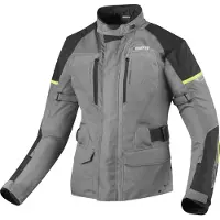 Bogotto Blouson textile 3 en 1 imperméable Aveno, titane, 3XL