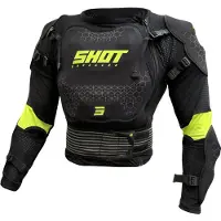Shot Race Gear Optimal 2.0 Junior Long Sleeve Protection T-shirt Noir M