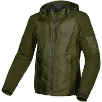 Macna Veste textile imperméable Macna Cocoon pour femme, vert foncé, M
