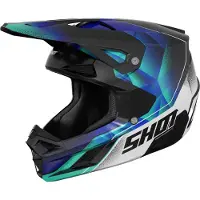 Shot Race Gear Speed Olymp Off-road Helmet Bleu,Noir S