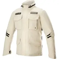 Alpinestars MO.ST.EQ Field blouson textile imperméable pour moto, sable, S