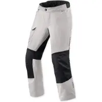 REV'IT! Convergent H2O Pantalon textile Argenté/Noir 2XL unisex