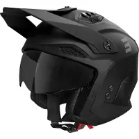 Shot Race Gear Drop Open Face Helmet Noir S
