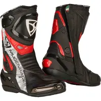 MUGENRACE Sphantom Plus Bottes Noires Blanc Rouge Perforées Taille 45