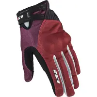 Ls2 Textil Dart Ii Woman Gloves Rouge M Femme
