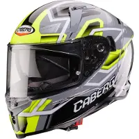 Caberg Avalon X Brama Casque Intégral Gris/Jaune néon/Noir S unisex