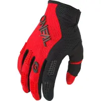 O'Neal Element Racewear Noir Rouge Gants de Motocross Taille L