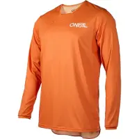 O'Neal Element Fr Plain Long Sleeve Jersey Orange M Homme