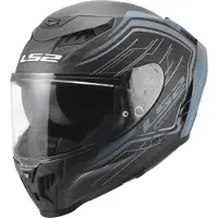 LS2 Ff807 Dragon Subic Full Face Helmet Noir L