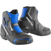 Bogotto Cartagena Perforé Bottes Noir Bleu Taille 38