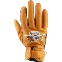 Helstons Vision Perforated Leather Gloves Jaune 9 Homme