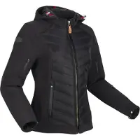 Segura Veste textile Natcho 2 pour femme, noir/rouge, 48