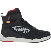 Furygan Get Down, bottes imperméables ,Noir/Blanc/Rouge ,44 EU