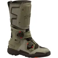 Sidi Taurus GTX, bottes Gore-Tex ,Olive/Vert Foncé/Noir ,41 EU