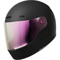 John Doe JD/ONE Carbon, casque intégral ,Noir Mat/Carbone ,S